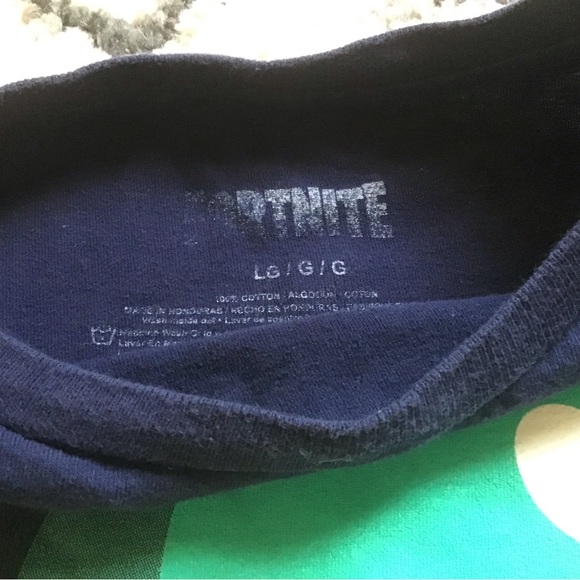 Boys Large Fortnite Tee + Pair Athletic Shorts - Picture 4 of 8